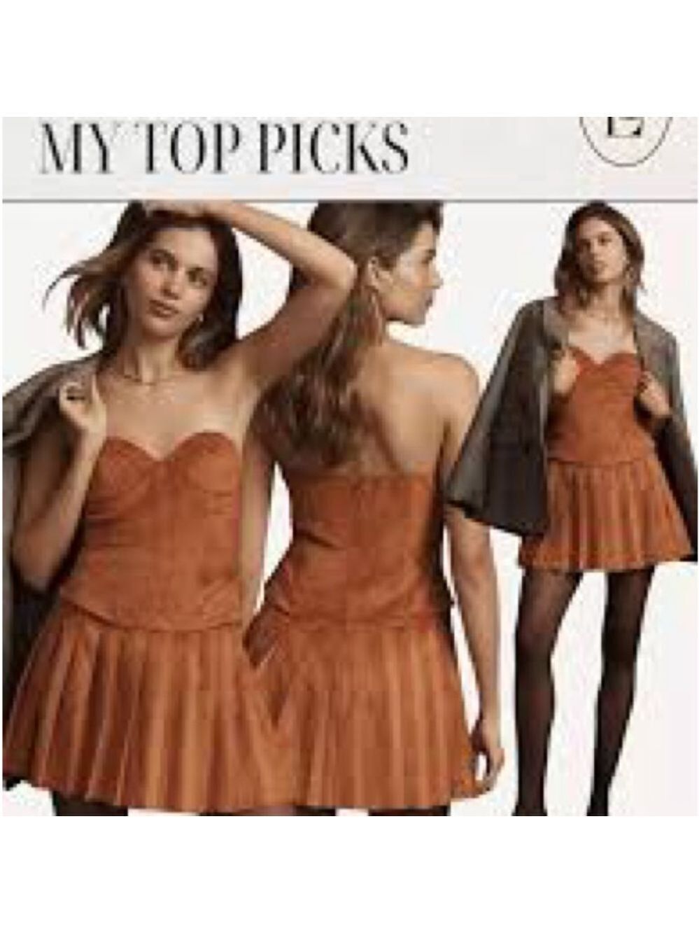 NWT Anthropologie Mare Mare Corset Dress Large